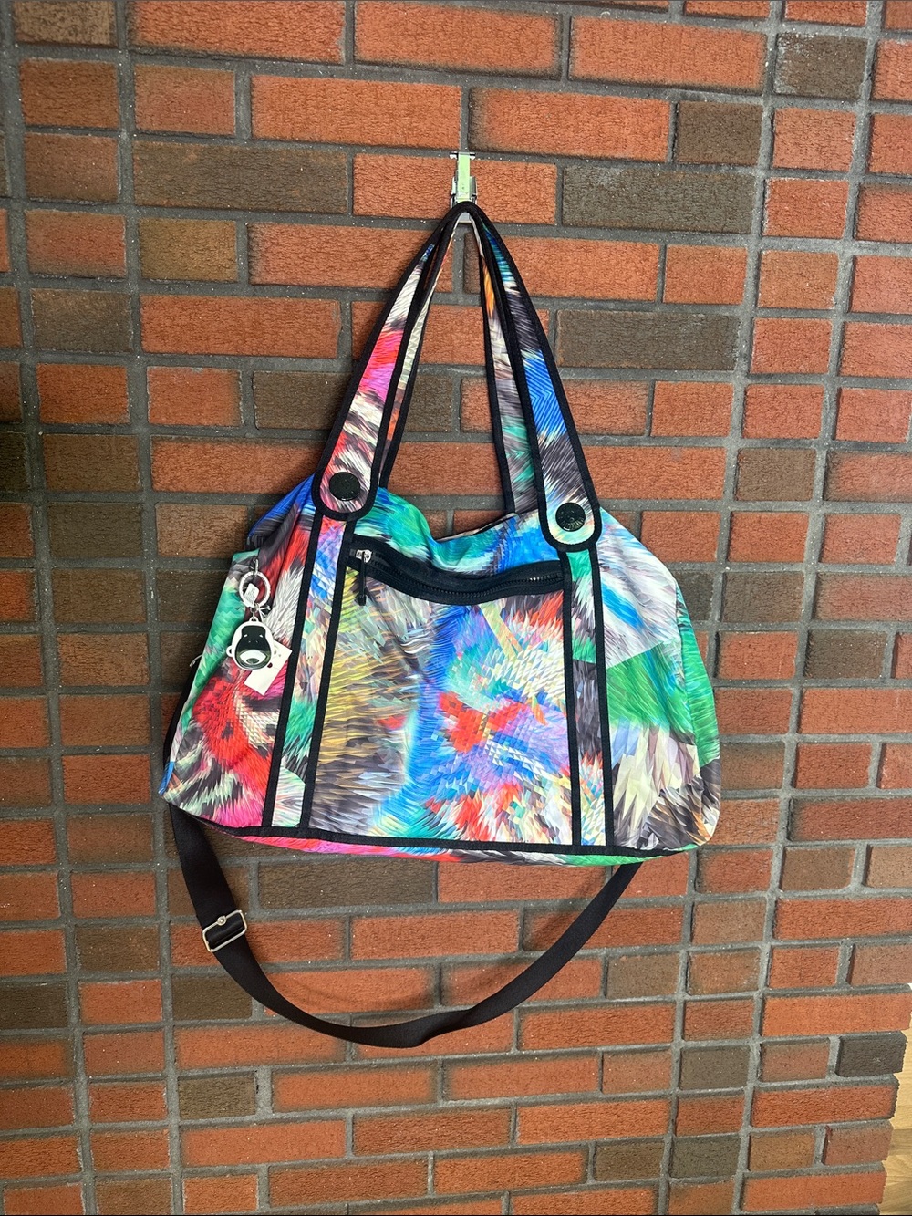 Kipling Large Abstract Print Tote Bag - Women- Like New